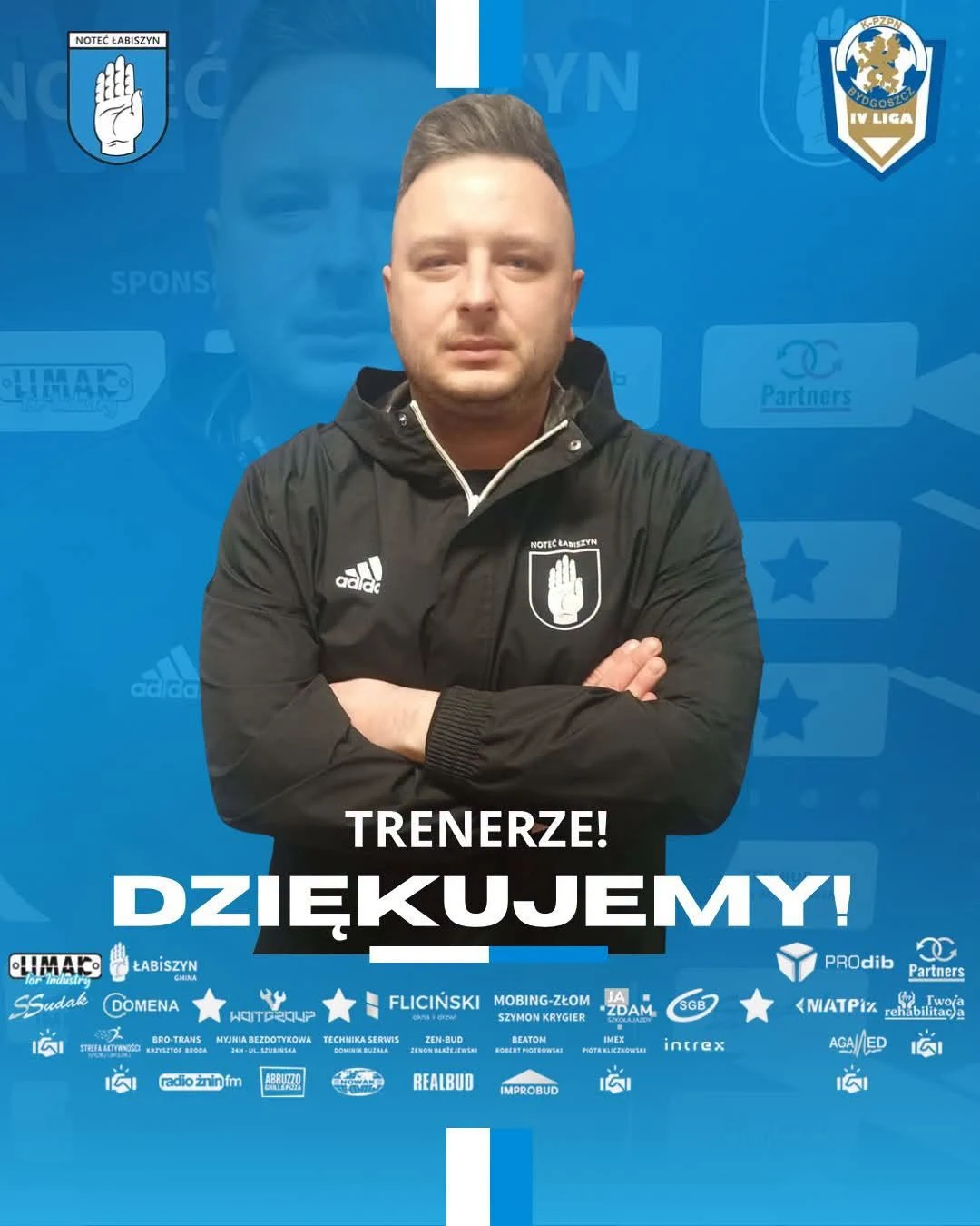 Grzegorz Sułkowski odchodzi z Noteci Łabiszyn